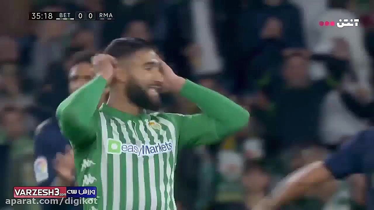 خلاصه بازی بتیس 2  1 رئال مادر...