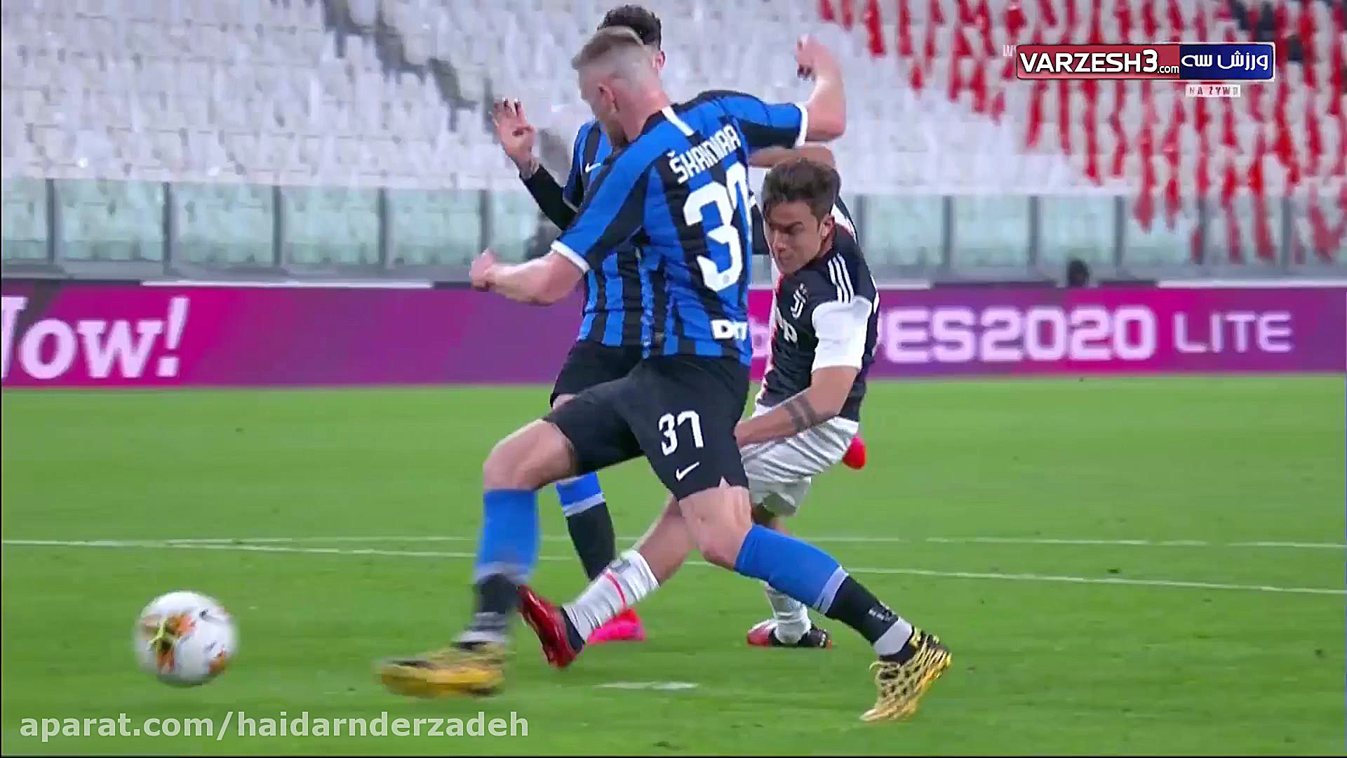 خلاصه بازی یونتووس 2 اینتر0