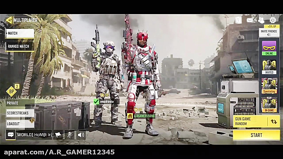 کال آف دیوتی موبایل با مد جدید...