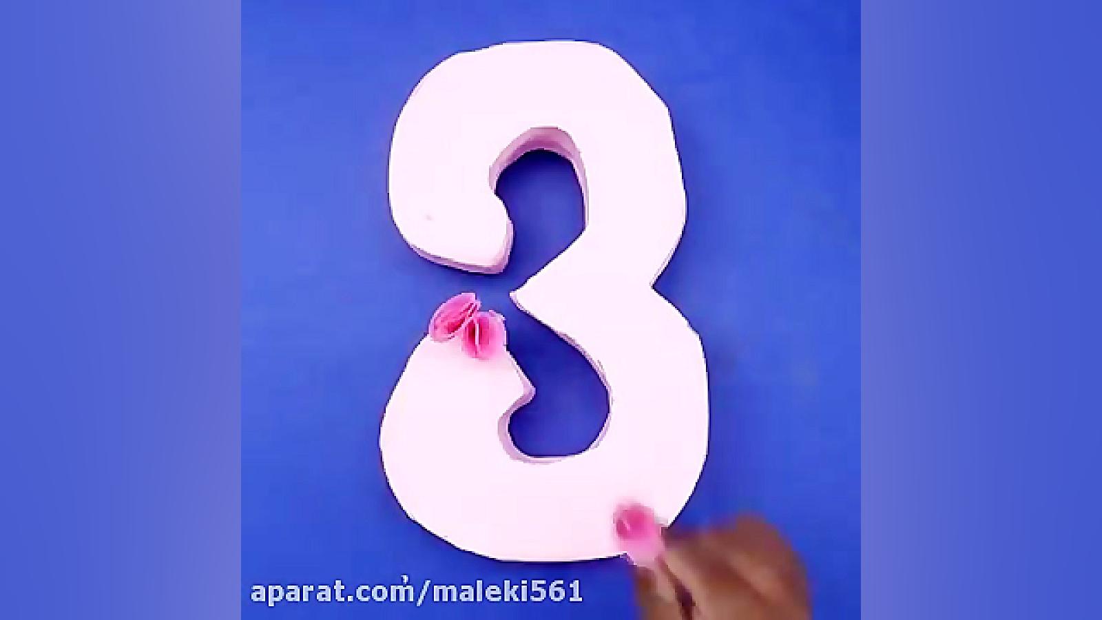 ایده های تزیین خانه با حروف ان...