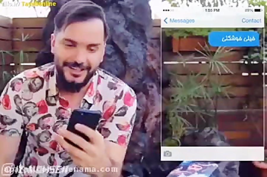 کلیپ خنده دار وعالی از محسن ای...