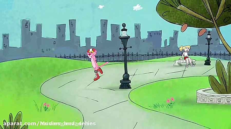 انیمیشن جذاب پلنگ صورتی قسمت 7