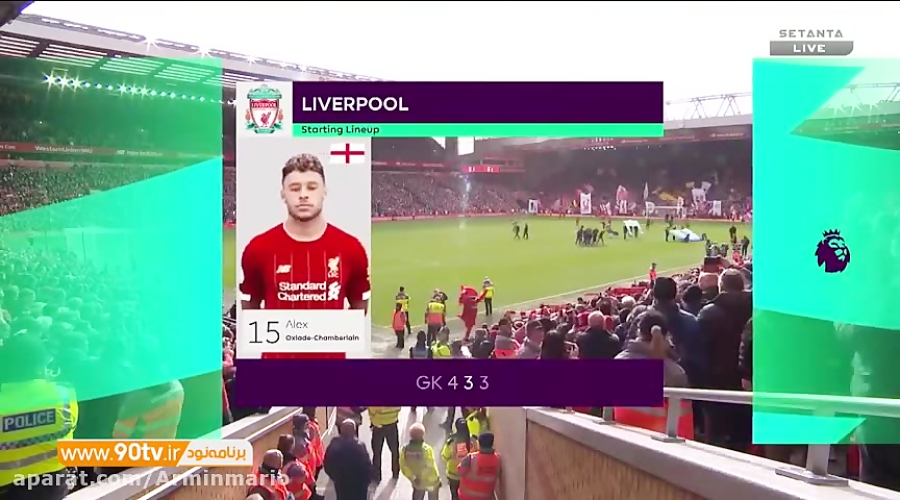 خلاصه لیگ برتر جزیره  لیورپول...