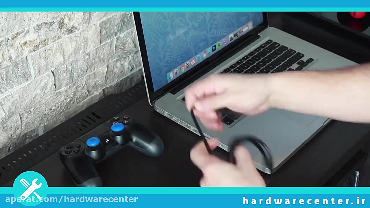 فیلم آموزش اتصال PS4 به لپ تاپ