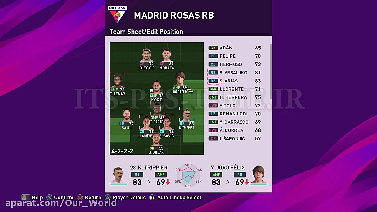 بهترین گیم پلن اتلتیکو مادرید...