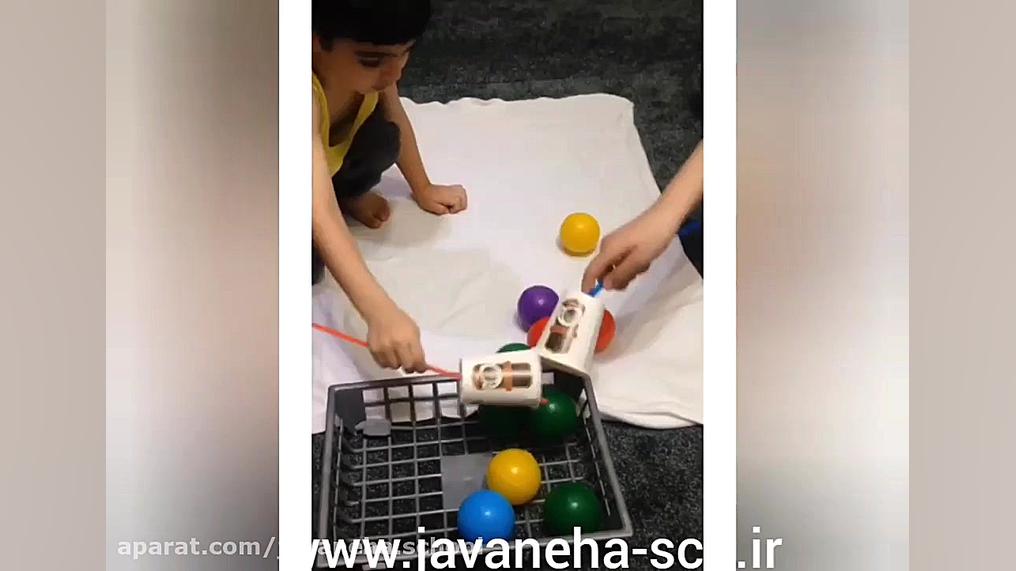 پیش دبستانی  بازی با توپ
