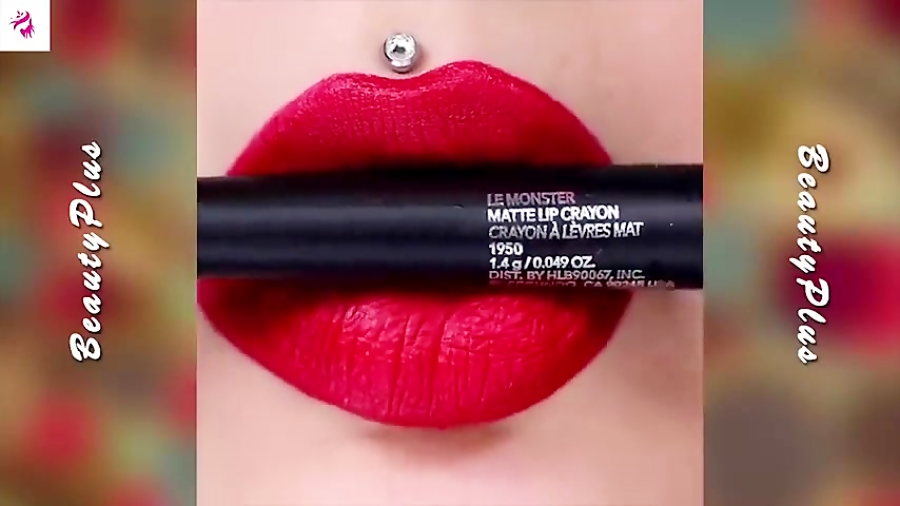 آموزش دیزاین لب  میکاپ لب