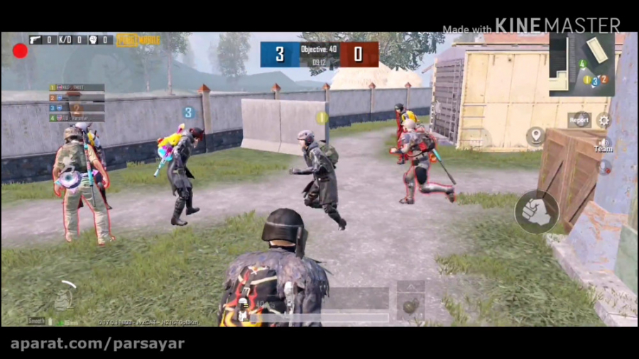 گیم پلی عالی و فان پابجی موبای...