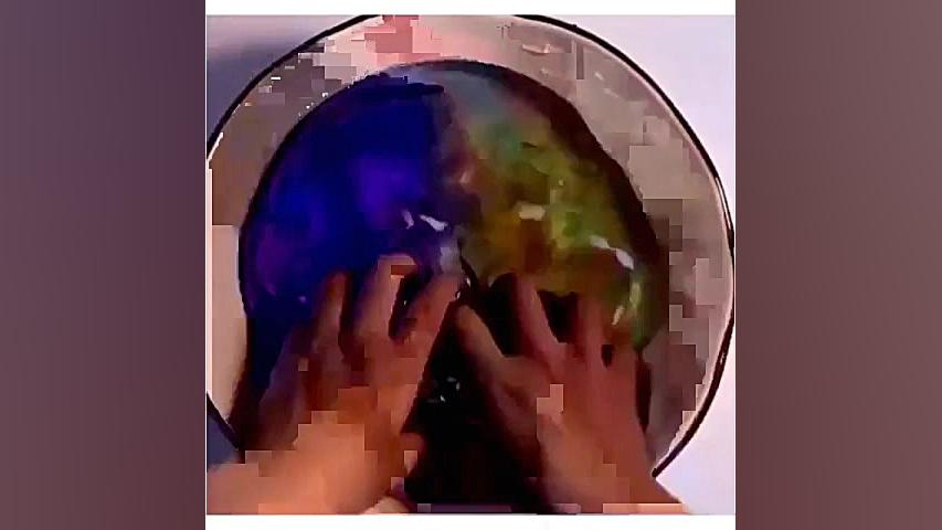 چالش اسلایم اسمر....اسلایم اسم...