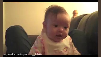 اولین باری که کودک میخندد