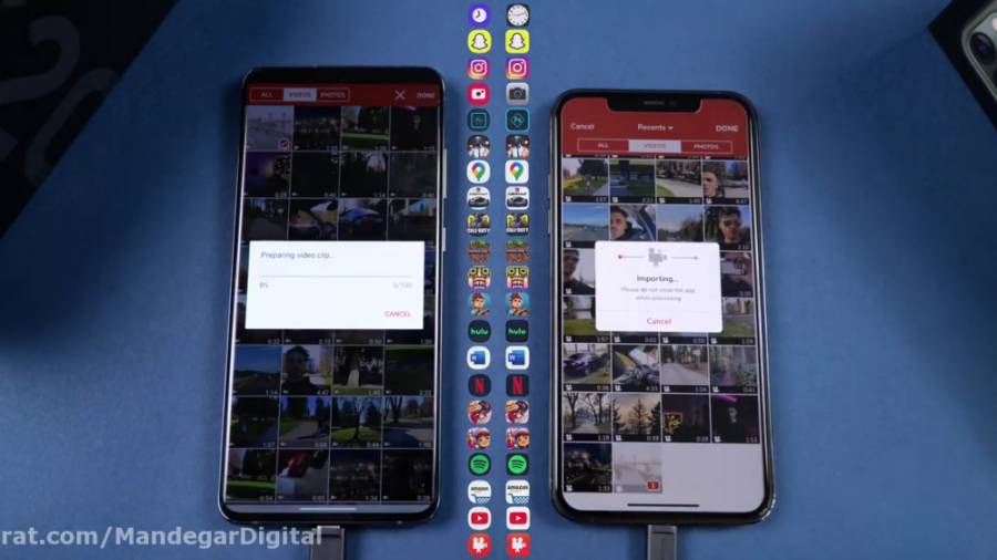 تست سرعت جامع گلکسی اس 20 اولت...