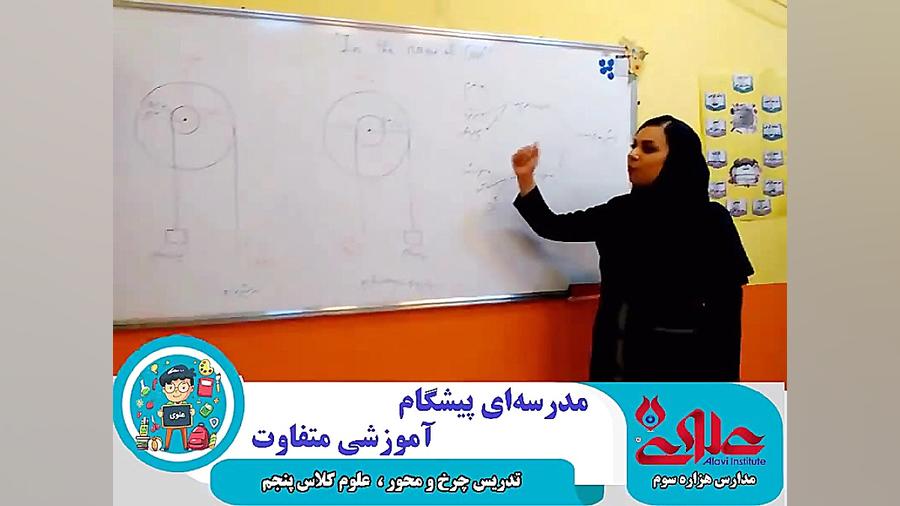 تدریس چرخ و محور علوم سال پنجم...