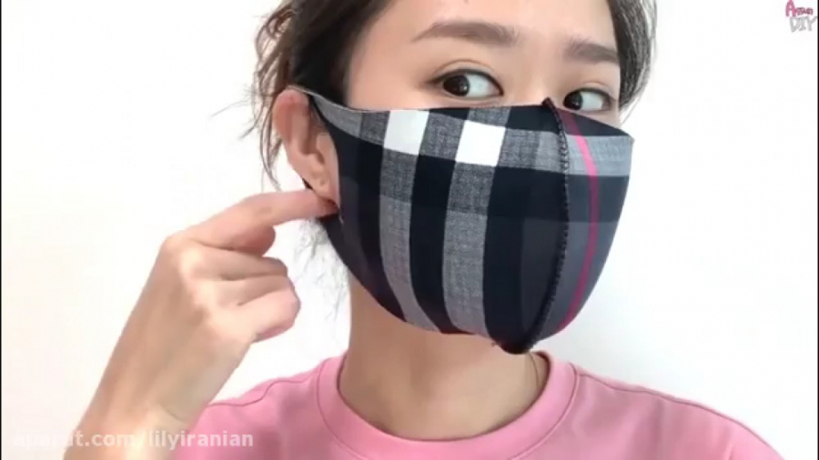 آموزش دوخت ماسک پارچه ای