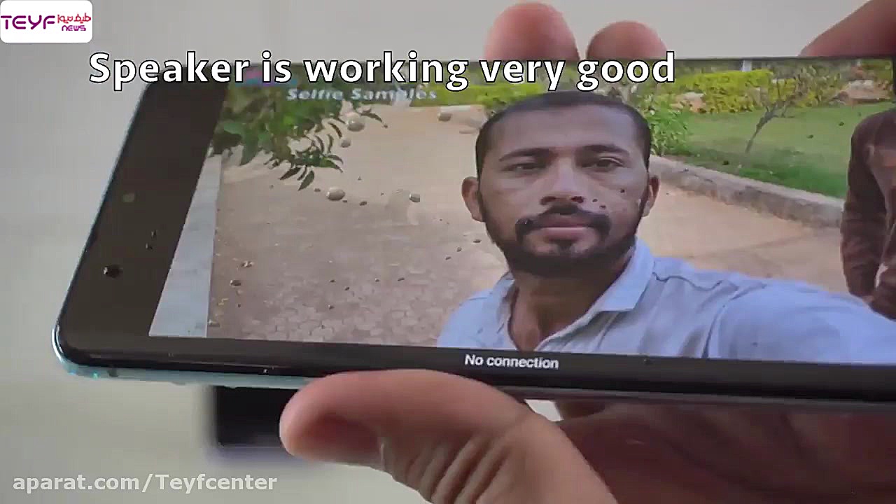 تست ضد آب بودن گوشی S20 گلکسی