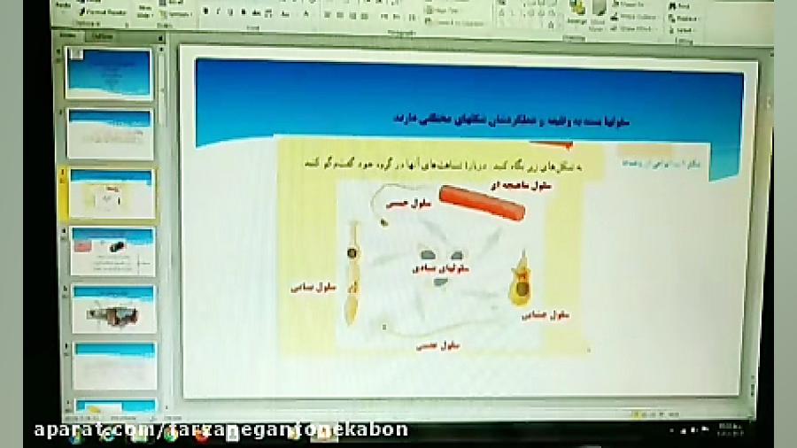 درس زیست پایه هفتم مبحث یاخته...
