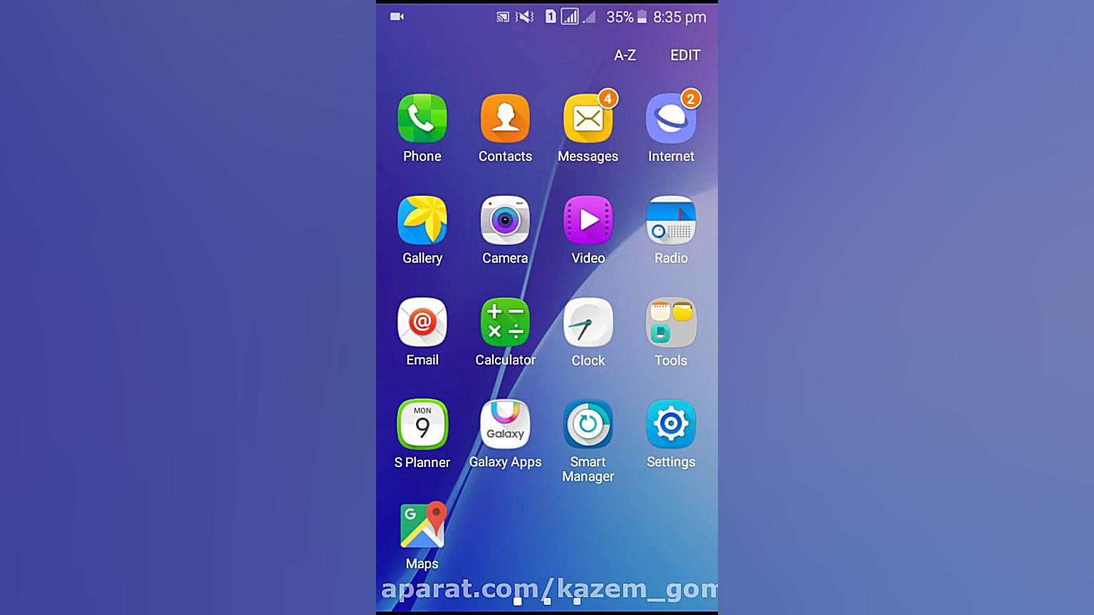 ارتقای اندروید سامسونگ