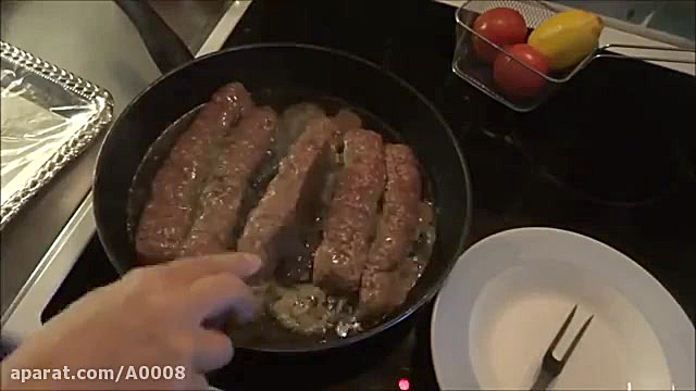 طرز تهیه کباب تابه ای