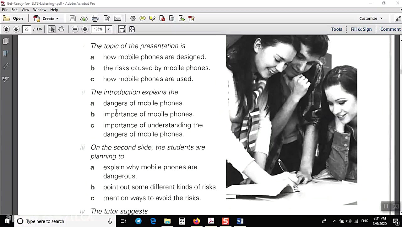 IELTS listening (ILCA Elementa...