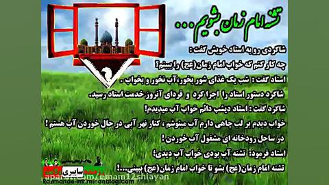 تشرف زائر امام رضا خدمت امام ز...