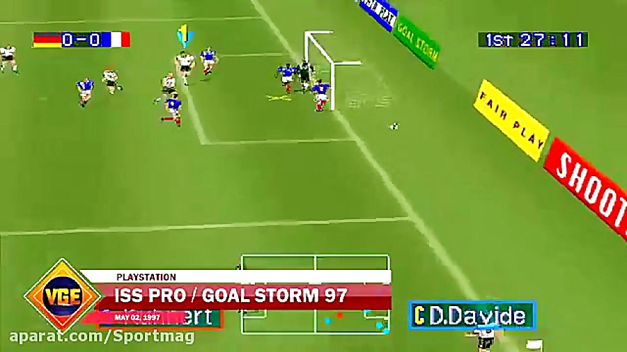 گذر عمر با pes از سال ۱۹۹۶ تا...