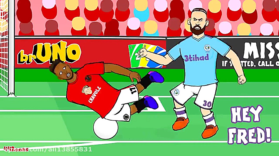 منچسترسیتی 0 منچستریونایتد 2 4...