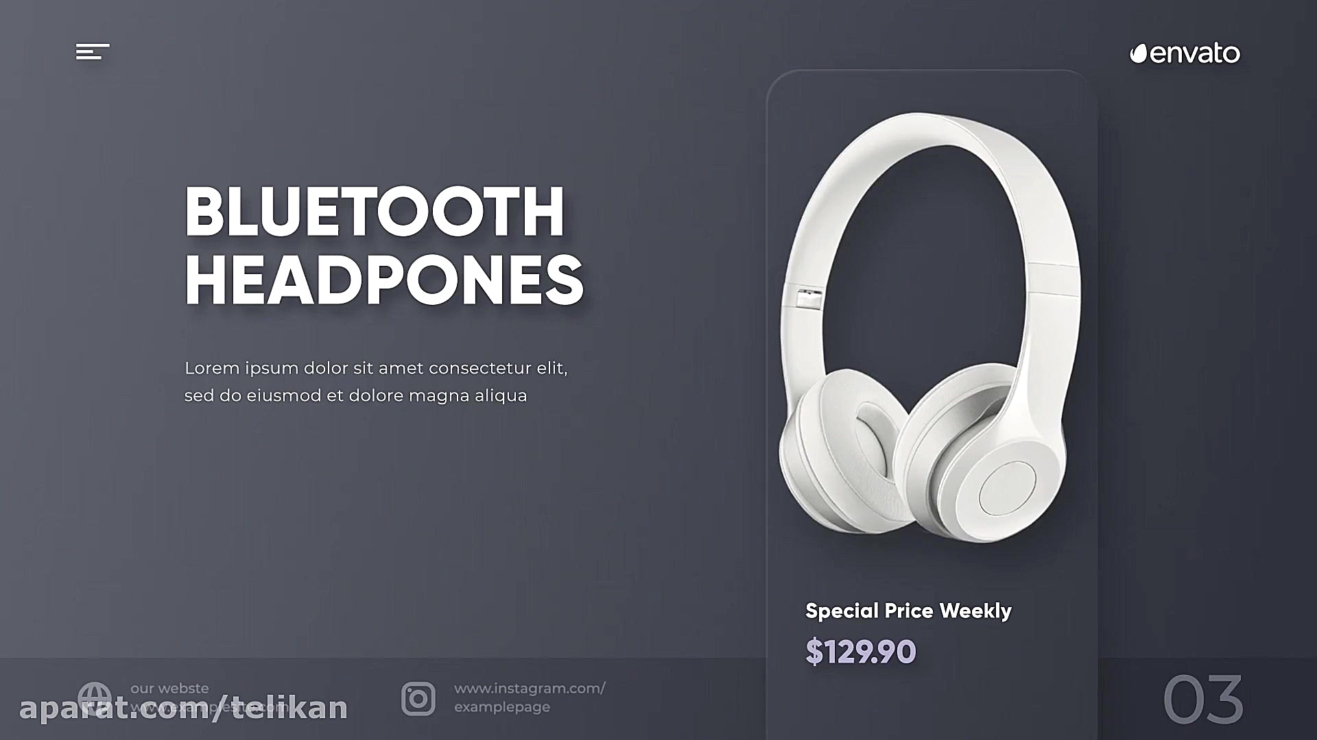 دانلود پروژه آماده افترافکت تی...