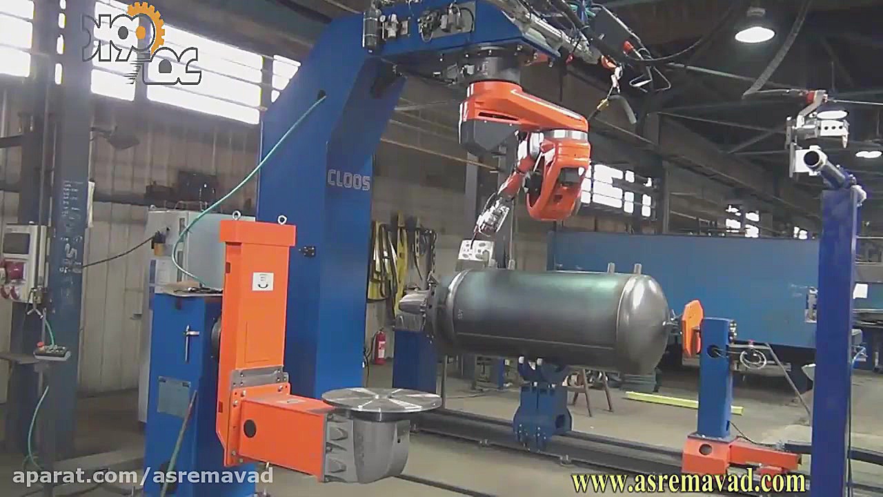 جوشکاری مخزن به روش میگ مگ با...