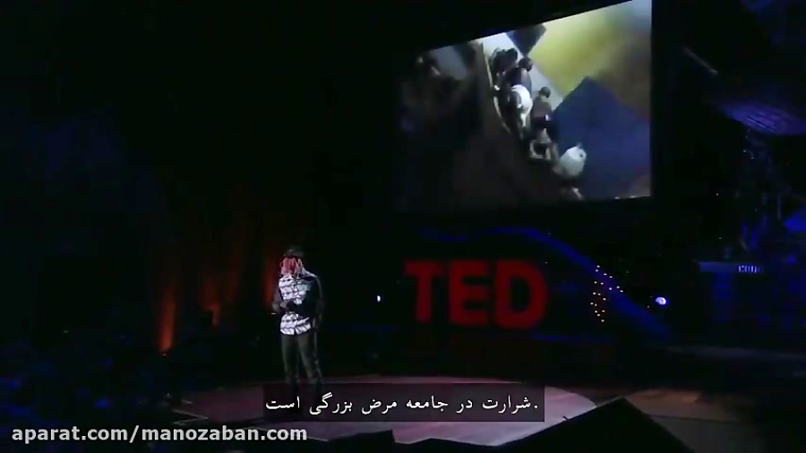 خبرنگار جوان عجیب