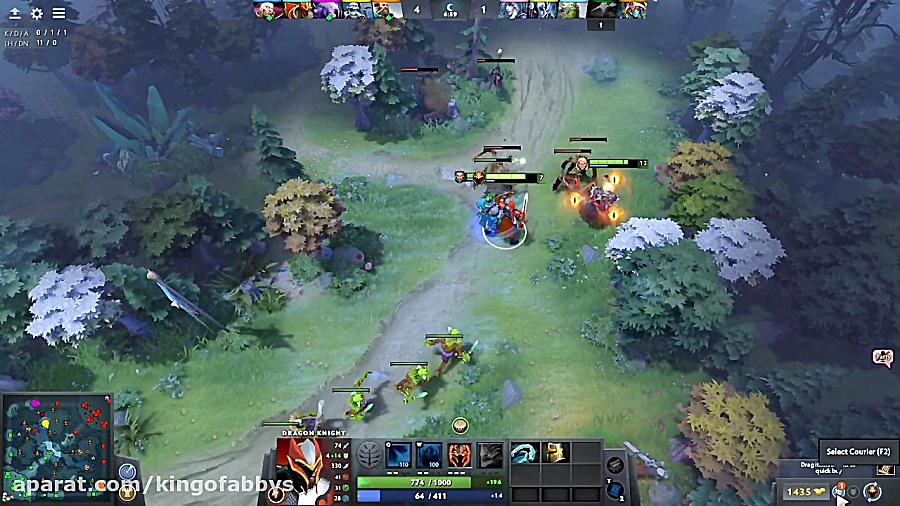 نوب یازی با king of abbys در d...