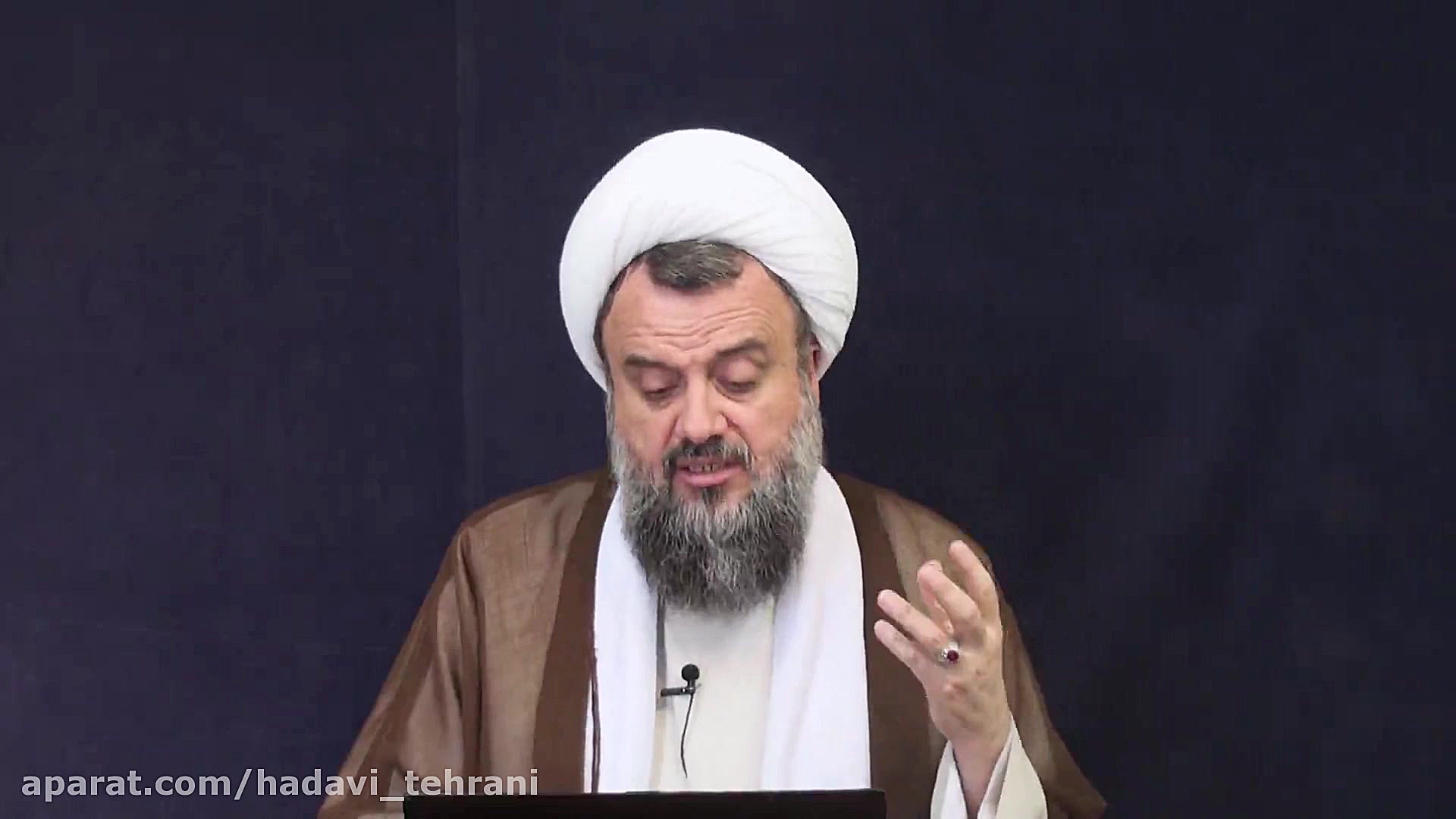 حضرت آیت الله هادوی تهرانی (دا...