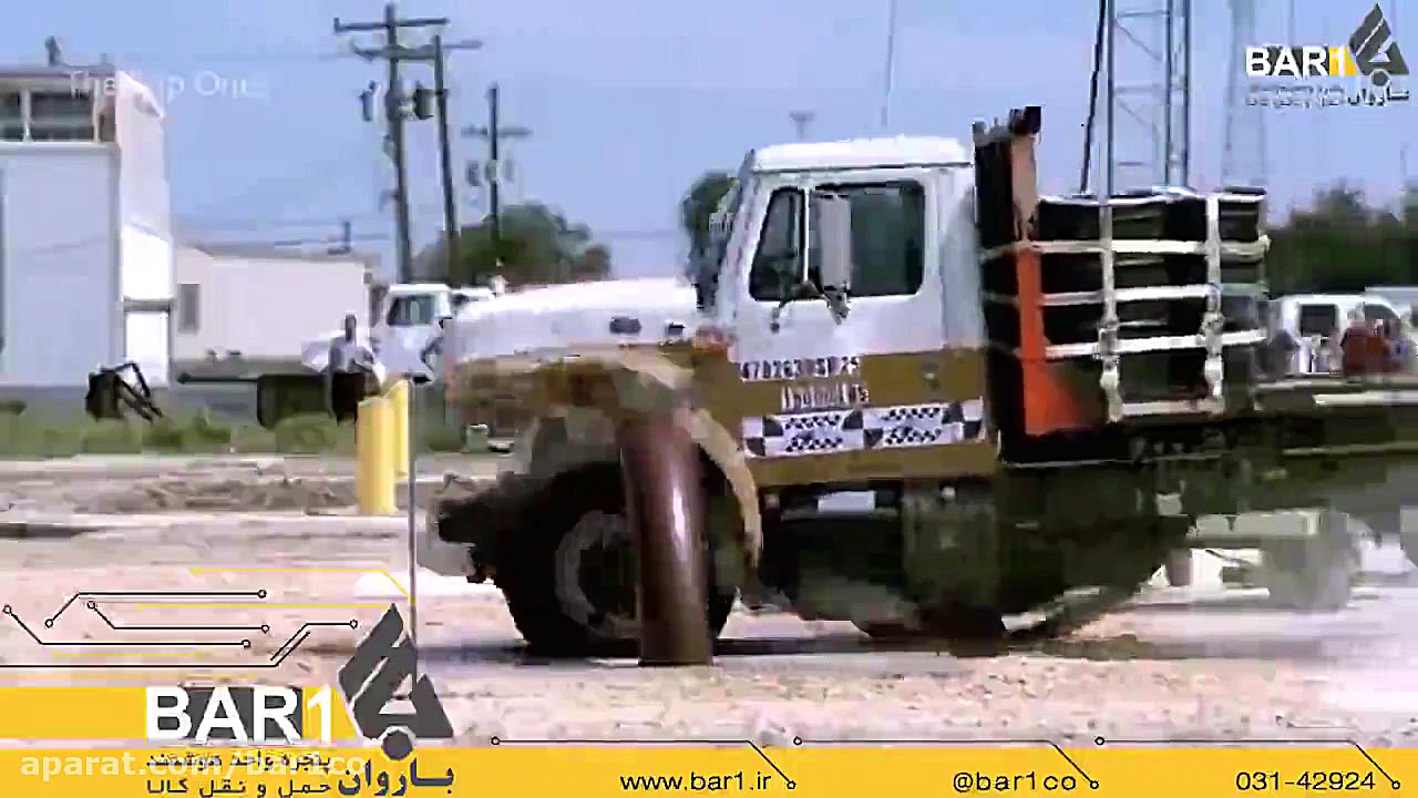 تست تصادفات شدید کامیون