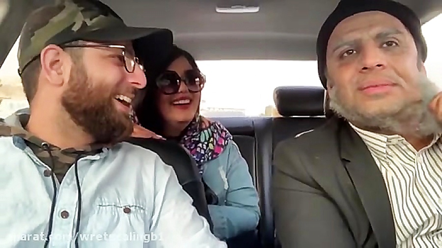 دوربین مخفی رپ خوندن پیرمرد تو...