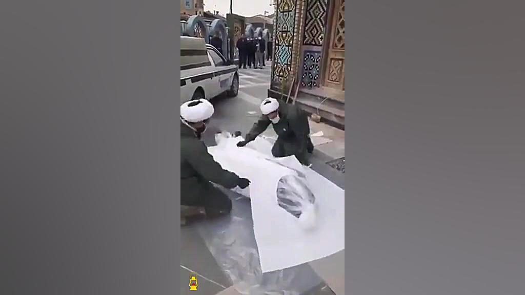 دفن افراد مبتلا به کرونا