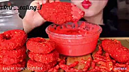 چالش اسمر ^   خوردن چیزای سوخا...