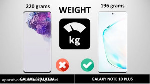 مقایسه GALAXY S20 ULTRA و GALA...
