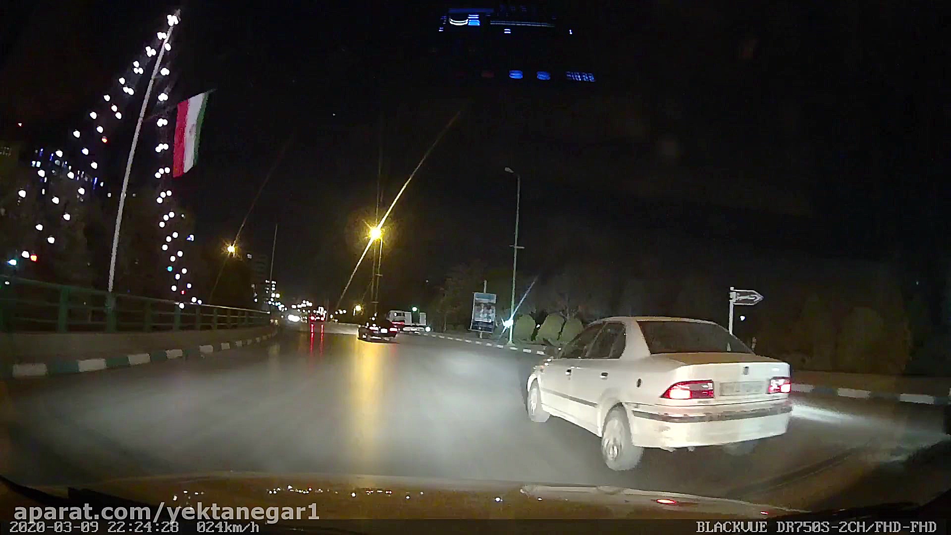 دوربین خودرو ثبت حوادث دید در...