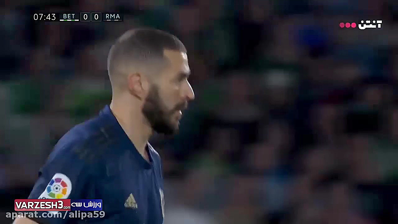 خلاصه بازی بتیس 2 1 رئال مادری...