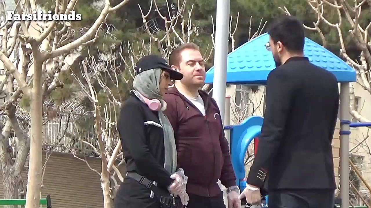 دوربین مخفی  پول دادیم زنه شوه...