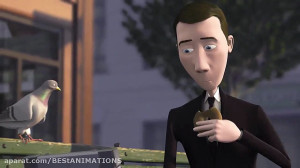 انیمیشن کوتاه کبوتر دوبله فارس...