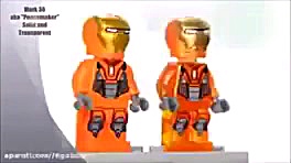 تمام لگو های مرد آهنی که تا حا...