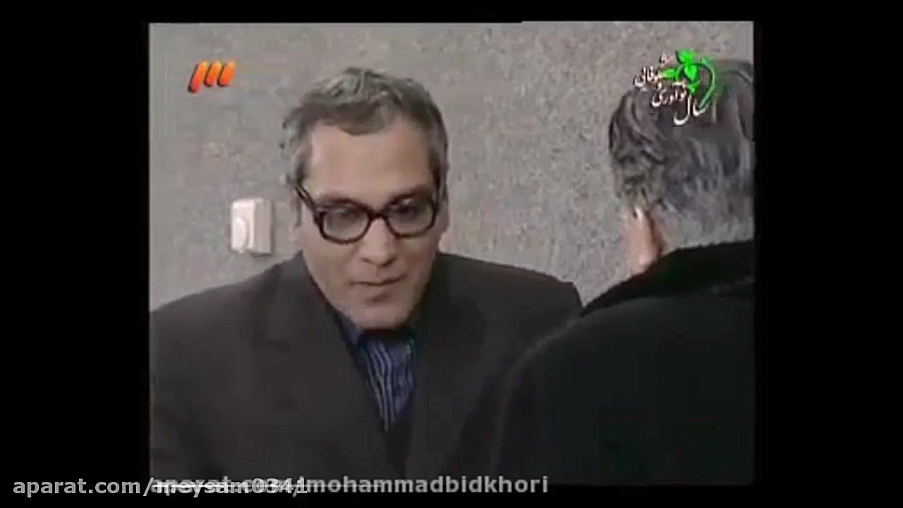 توگوشی خوردن مهران مدیری از پر...