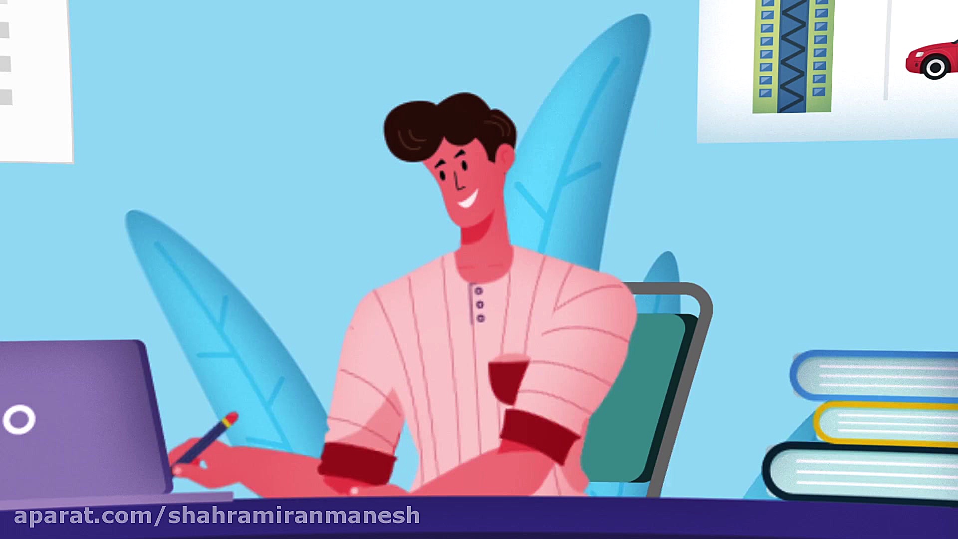 تیزر موشن گرافیک Royal Mind