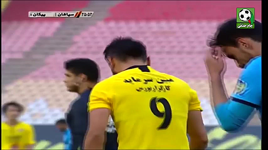 خلاصه بازی سپاهان پیکان  جام ح...