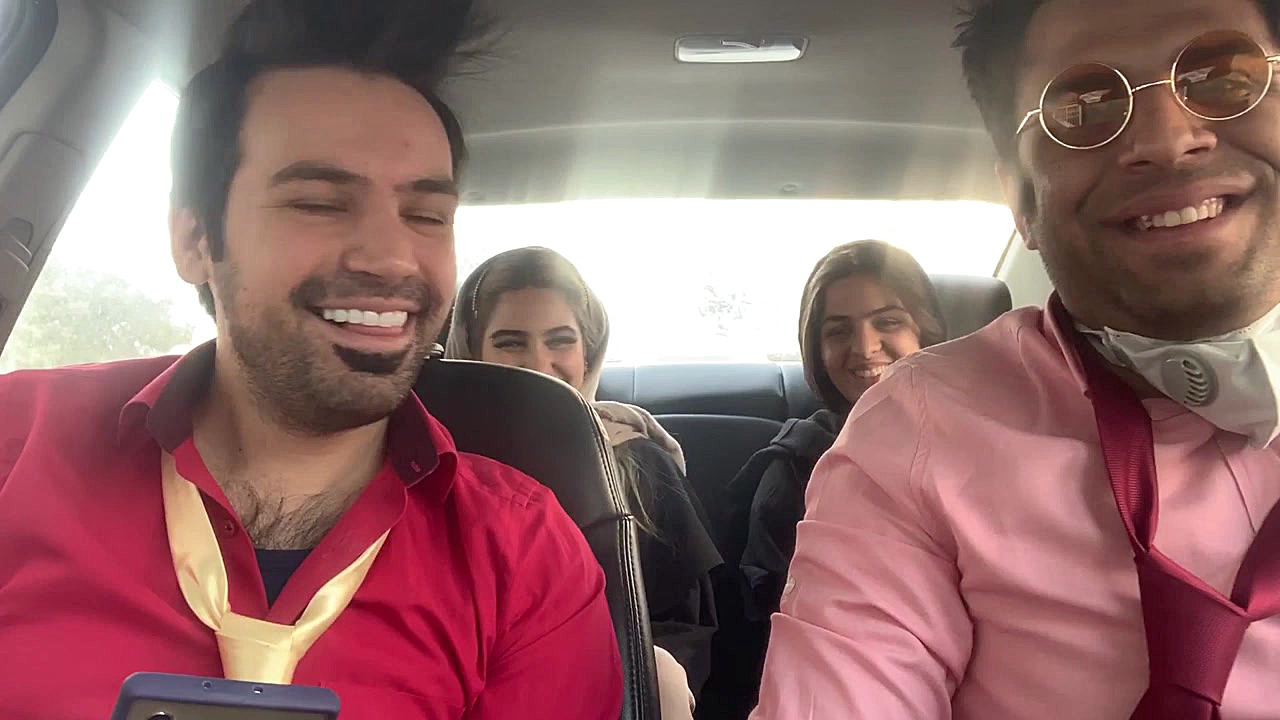 دوربین مخفی رپ خوندن جلو مسافر