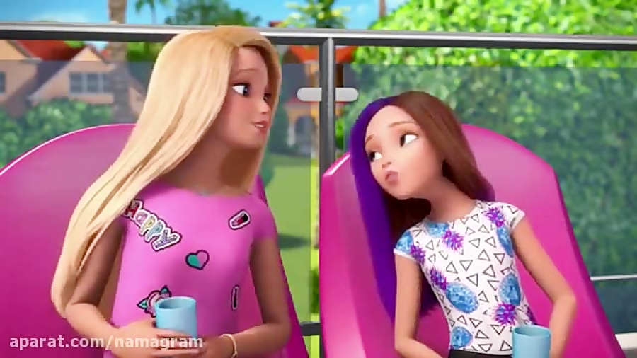 کارتون باربی  رمز و راز چالش