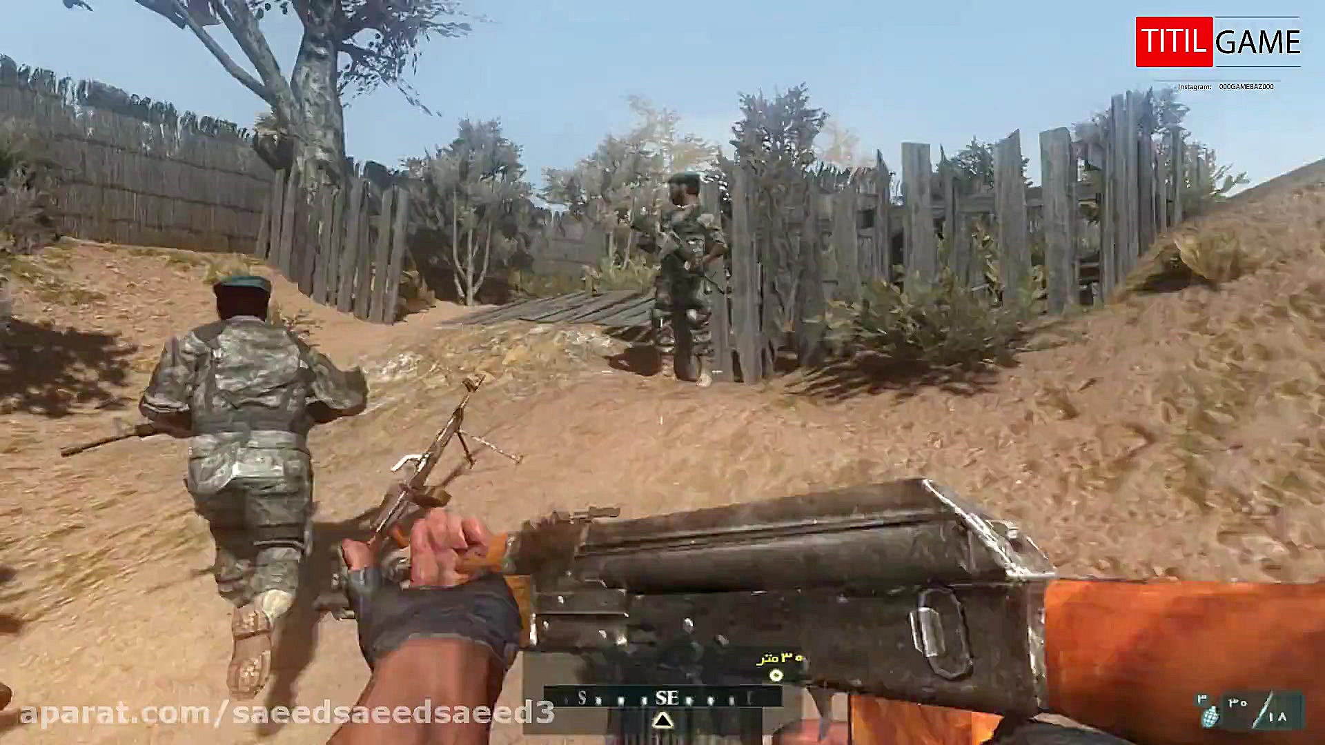 گیم پلی بازی ایرانی مبارزه در...