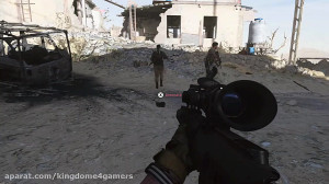 گیم پلی بازی CALL OF DUTY MODE...