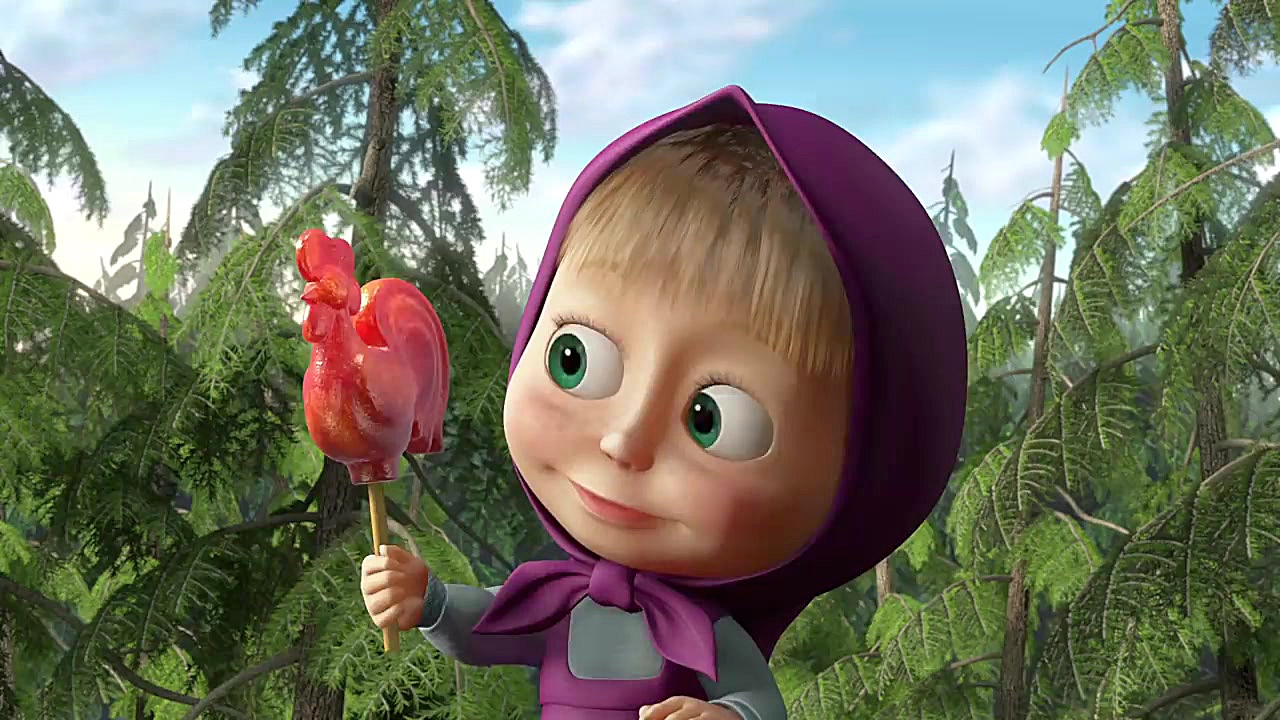 كارتون جذاب ماشا و ميشا