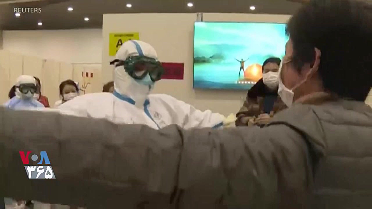 رقص بیماران مبتلا به کرونا در...