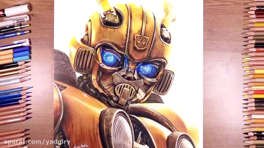 آموزش نقاشی شخصیت معروف 11 : ب...